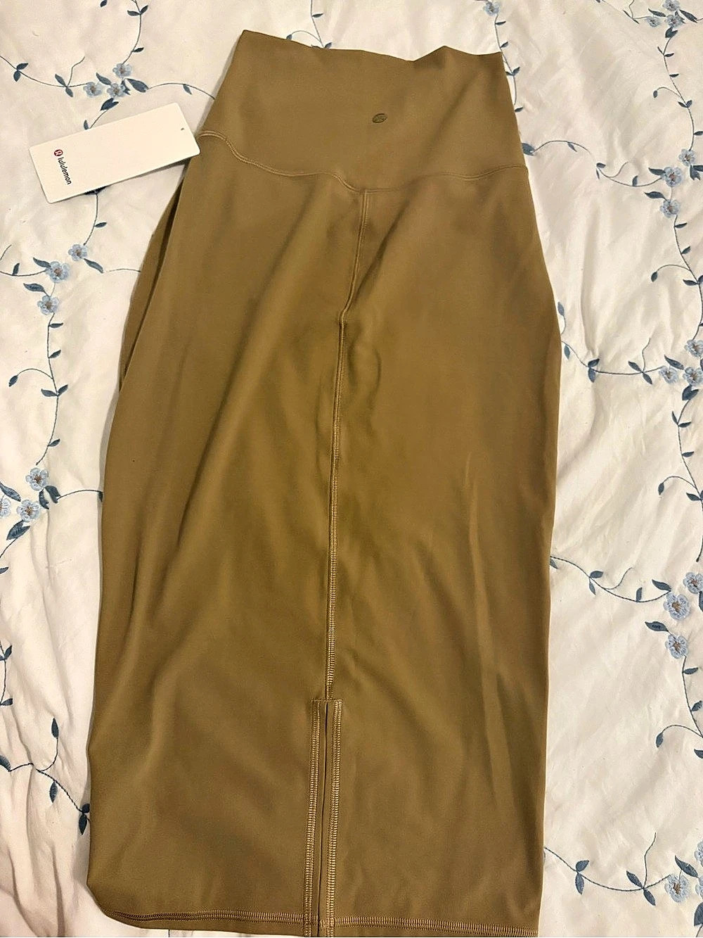 lululemon Nulu™ Slim-Fit HR Skirt Midi Skirt in Brown Size 2 NWT